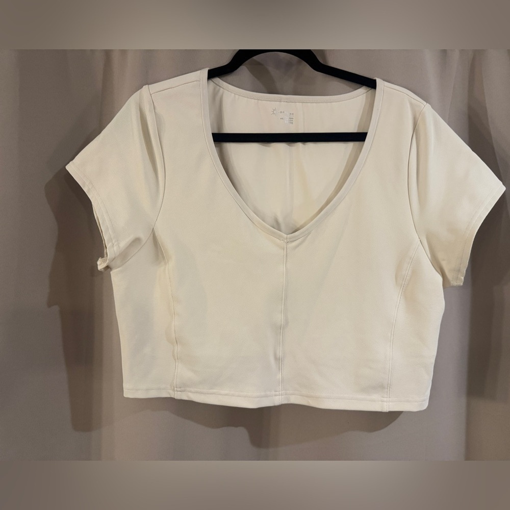 Aerie Offline Cream  Top